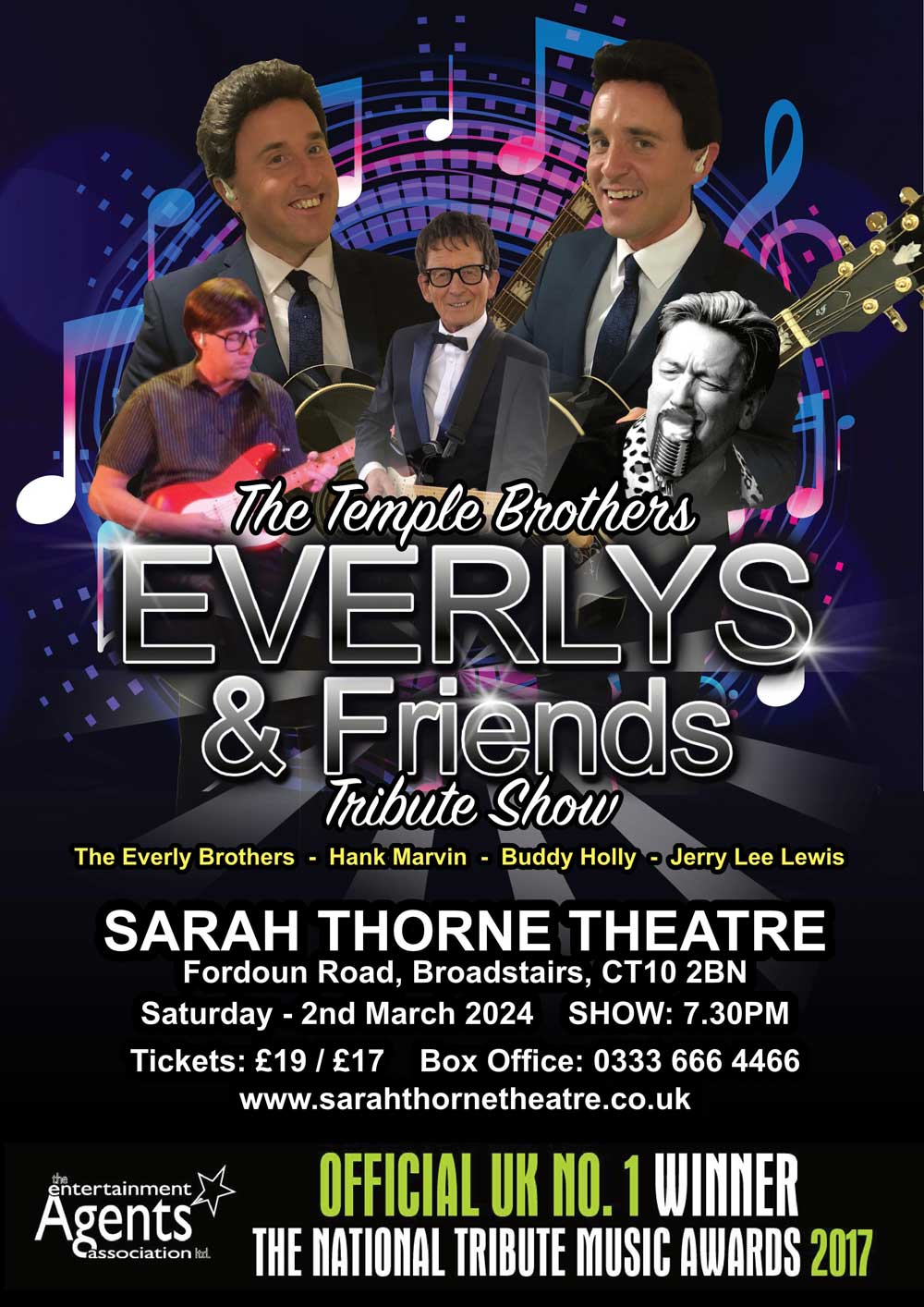 Image of Sarah Thorne Theatre event - Everlys and Friends