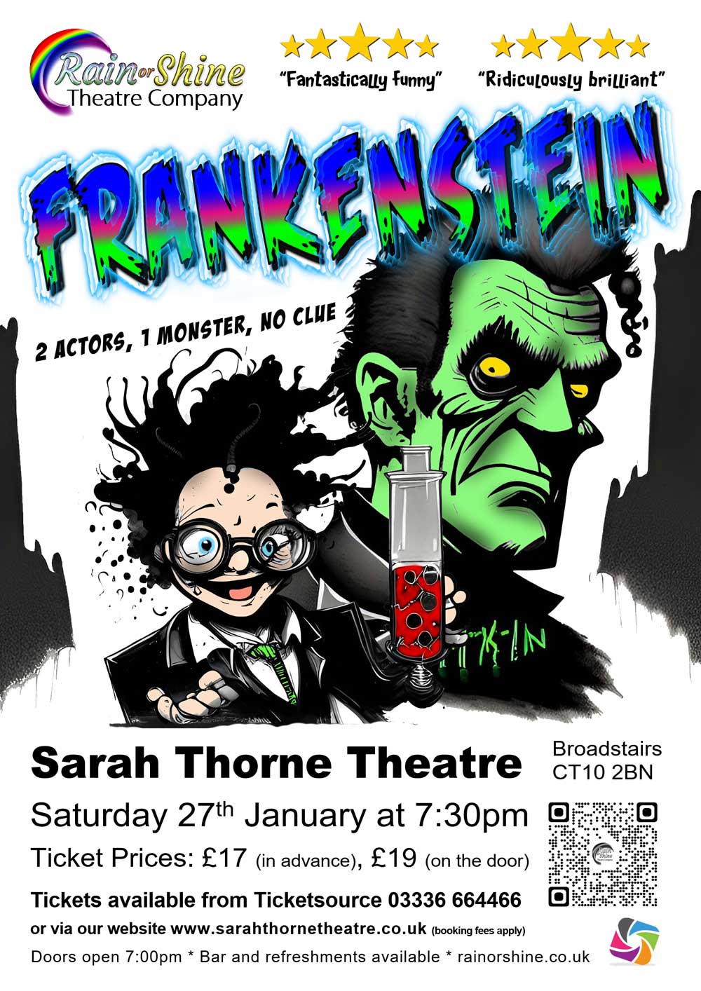 Image of Sarah Thorne Theatre event - Frankenstein