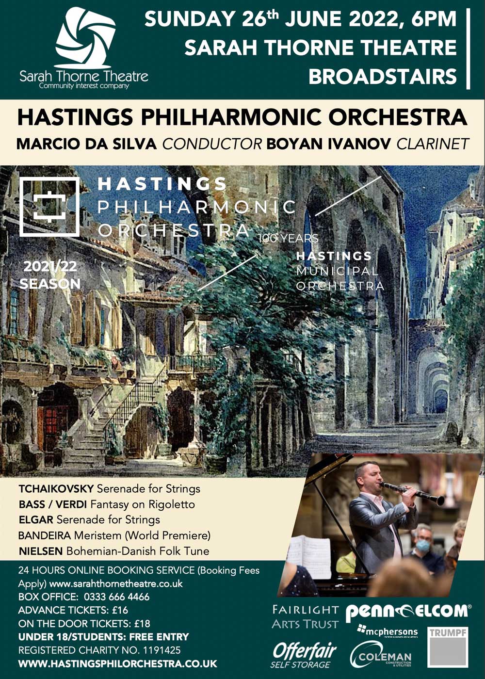 Image of Hastings Philharmonic Orchestra event poster