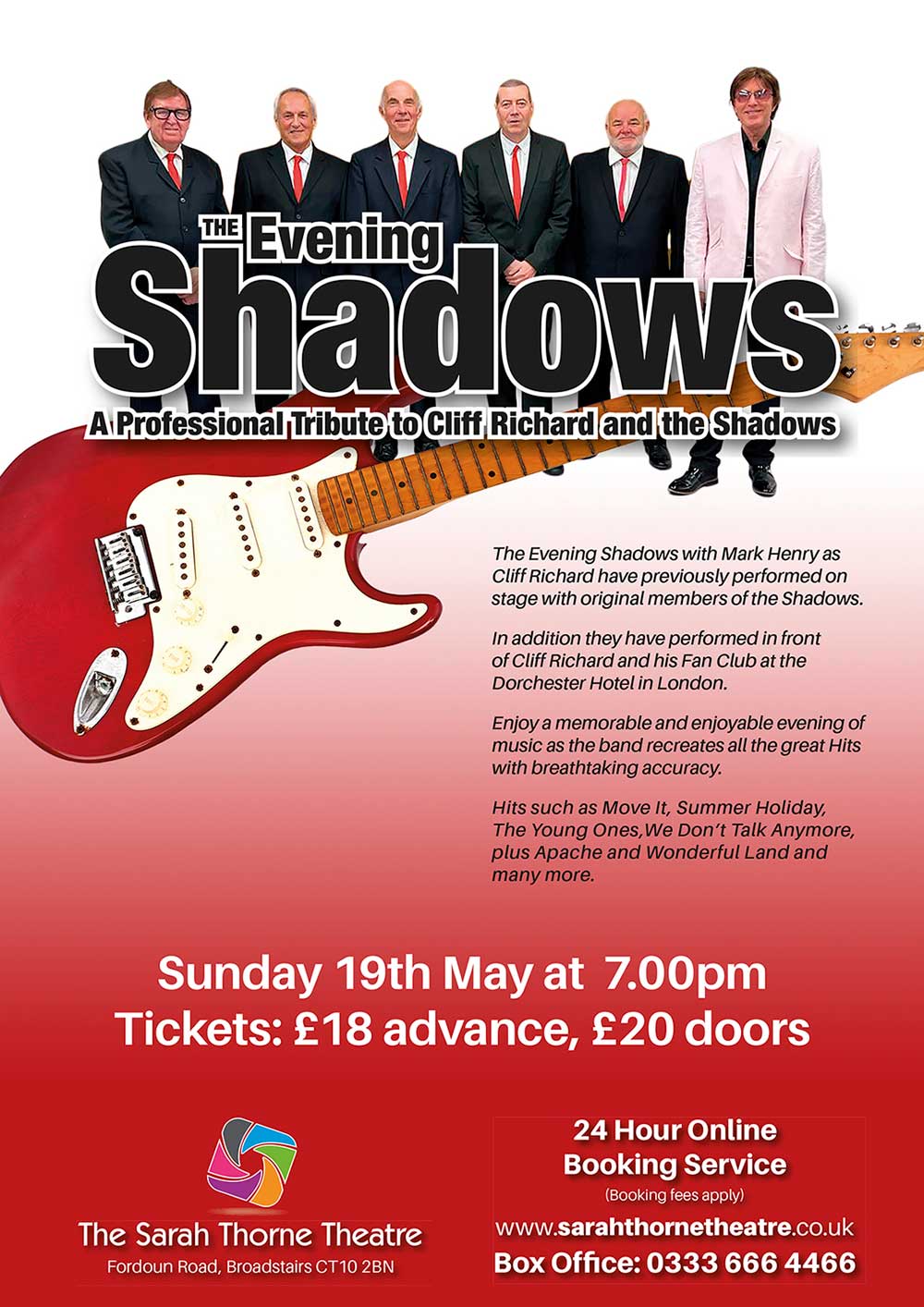 Image of Sarah Thorne Theatre event - The Evening Shadows