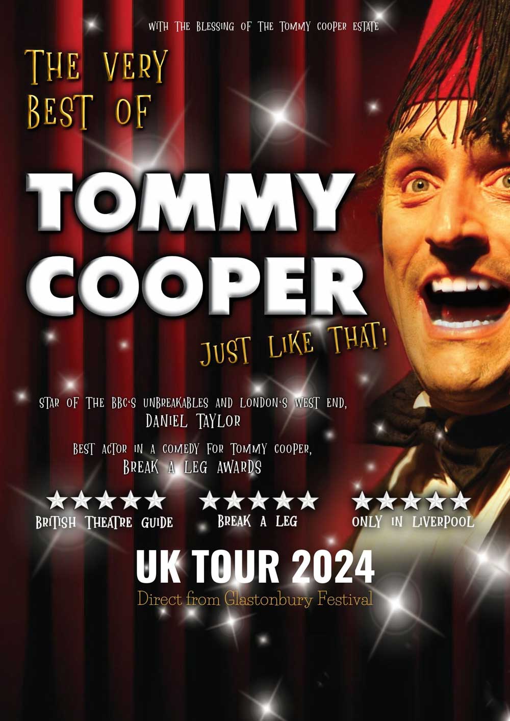 Image of Sarah Thorne Theatre event - Tommy Cooper